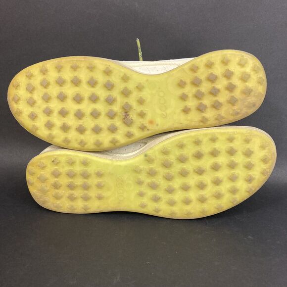 Ecco Biom -Women's Sz 40(9.5) Natural Motion -White Yak Leather -Spikeless Golf - Picture 12 of 14